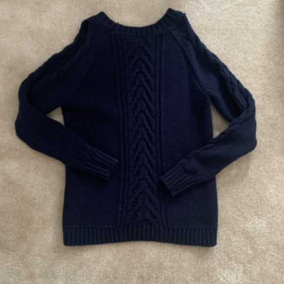 LOFT Cold Shoulder Sweater - Picture 4 of 7